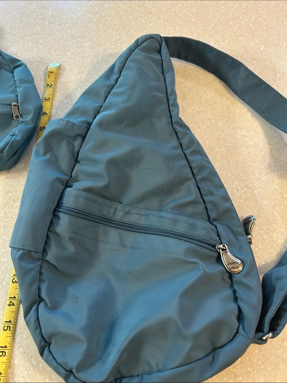 AmeriBag Healthy Back Bag and matching baglett blue - Picture 3 of 9